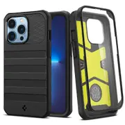 iPhone 13 Pro (6.1-inch) 2021 Case, Genuine SPIGEN Geo Armor 360 Heavy Duty Impact PC TPU Glass Cover for Apple