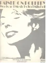 JONI MITCHELL "RAISED ON ROBBERY" SHEET MUSIC-PIANO/VOCAL/GUITAR/CHORDS-1974-NEW
