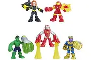 Playskool Heroes Marvel Super Hero Adventures The Power Up Squad , Black