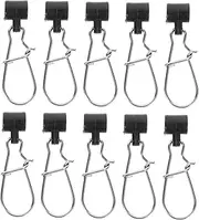 25pcs Reinforced Snap Slider Hooks Durable Fishing Accessories for Secure Connections and Enhanced Control Essential for Anglers