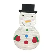 Christmas Snowman Empty 2D Pinata