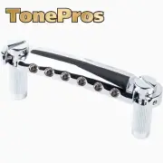 NEW Tonepros T1ZSA Standard Aluminum Tailpiece - CHROME