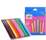 Triangle Crayons Organic Kids Crayons Set - Easy to hold and washable crayons for kids to correct writing posture, coloring and art supplies in a variety of colors to suit all your learning needs