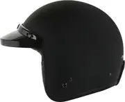 Marushin C-131, open face helmet , color: Matt-Black , size: XXL