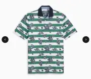 NWT Puma Men's Pique garden Golf Polo, Style# 624488 02 Sz L XL $85