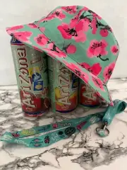 Arizona Tea x Fallout Energy Limited Edition Big Cans & Bucket Hat & Lanyard Set