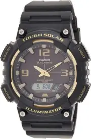 Casio AQS810W-1A3 Black Men's Ana-Digi Solar Powered Watch