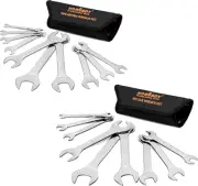 Professional 19-Piece Bike Wrench Set - Chrome Vanadium, Compact & Lightweight