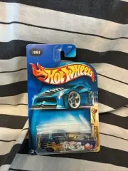 2003 Hot Wheels #97 Crazed Clowns 3/5 NASH METROPOLITAN Dark Blue w/Red 5 Spokes