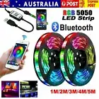 Waterproof RGB LED Strip Lights IP65 5050 5M 300 LEDs 12V Bluetooth IR remote