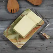 Marble Cheese Slicer Board with Wire Elegant and Efficient