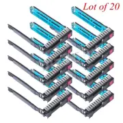 20X For HP 651687-001 2.5" Hot Swap Tray Bay Caddy Gen8 Gen9 G8 G9 DL380p DL360p