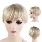 Layered Men Brown Wig Fashion Synthetic Wig Party Short Straight Wig Male