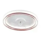 19.68'' Ceiling Light with Fan with Remote Ceiling Fan Lights, Dimmable 3000K