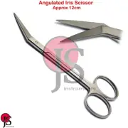 Iris Angular Gum Scissors Tissue Suture Dissecting Surgical Dental Ophthalmic