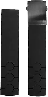 KTKBXUDMUL 20mm Waterproof Silicone Strap for Tissot 1853 T044 PRS516 Series T044417A T044430A Rubber Watch Strap Men's Replacement Bracele(Black bk)