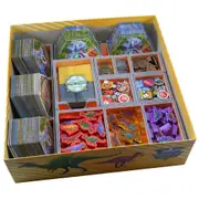 Folded Space Game Colour Inserts Organiser For Dinosaur World Tabletop RPG