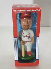 RARE Mark McGwire Bobble Head Bobblehead Cardinals Hand Painted NIB
