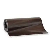 Magnetic Sheeting with Double Sided Magnetism | Brown | 620mm x 0.5mm | 30m ROLL