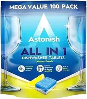 [Astonish] All in One Dishwasher Tablets Lemon 100's