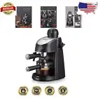 Compact 3.5 Bar Espresso Maker - Perfect for Espresso, Cappuccino & Lattes