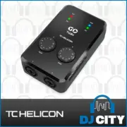 TC Helicon GO TWIN 2 Channel Audio MIDI Interface for Mobile Devices