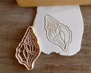 Shell Seashell Ocean Conch Sea Scallop Mermaid Monster Cookie Cutter