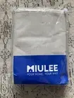 NEW Miulee Linen Texture Natural Color 100% Blackout Curtains Set of 2 -52”x 84”