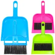 3 Sets Of Desktop Tiny Dustpans Brooms Small Dustpans Brushes