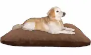Memory Foam Mix Shredded Dog Bed Pillow, Waterproof liner, Denim Cover XXL 40CB