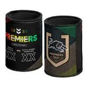 Penrith Panthers NRL Premiers Premiership 2021 Can Cooler Stubby Holder