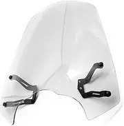 Motorcycle Windshield Wind Deflector with Mounting Bracket for Kawasaki for Vulcan S650 VN650 EN650 2015-2022(Clear)