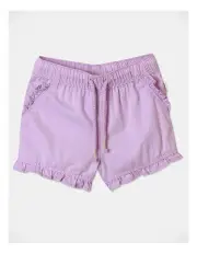[Sprout] Essential Orchid Bloom Shorts in Purple