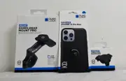 QUAD LOCK KIT iPHONE 13 PRO MAX MAG Case, Dampener, Handlebar Mount Pro EXPRESS