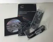 Asus ROG STRIX X370-F GAMING UserGuide w/ CD, I/O Shield SLI HB Bridge and Cable