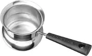 B Baosity Turkish Coffee Pot Milk Kettle Multi Functional Stainless Steel Coffee Server for Milk Tea Hot Chocolate Travel Stovetop, 391 ml
