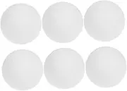 BESPORTBLE 6Pcs Tabletop Soccer Balls Mini Foosball Replacement Balls for Table Games Durable Accessories for Family Parties and Events for Adults
