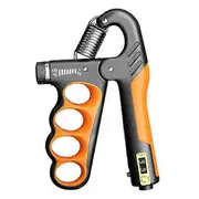 Grip Strength Trainer 5-100KG Adjustable Mechanical Countable Men Women Forearm Exerciser Hand Grip Power Strengthener Developer Fitness Equipment ...