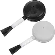 Homoyoyo 2pcs Brush Dust Blower for Cameras Lenses Keyboards Musical Instruments Compressed Air Bulb Design