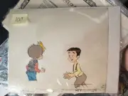 Back to the Future Series Animation Production Cel Universal Studios COA #100