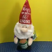 Gemmy Animated 12" Elf Singing Dancing "Gnome For Christmas" Plush Works New