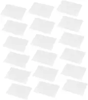 CORHAD Material Card Holder 30pcs Card Pouches Self-Adhesive Labels Card Bag for School Home