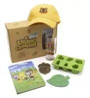 Animal Crossing 2021 Culture Fly Collectors Box Glassware Hat Journal HTF