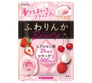 +東瀛go+ 日本原裝 KRACIE 綜合莓果味/草莓味/玫瑰軟糖 32g 薔薇花香 清新口氣 香氛糖 玫瑰吐息糖