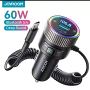 JOYROOM Bluetooth 5.3 FM Transmitter Car Black