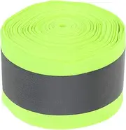MUCKLILY 1Roll Sew Reflective Tape Meters High Visibility Fluorescent Reflective Strip for Clothing Vests Backpacks Pet Collars Material for Enhanced