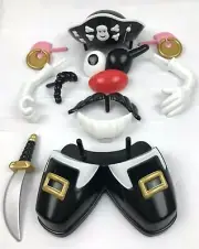 2005 Mr. Potato Head Make A Pirate Pumpkin 14 Pieces Playskool Easy To Use