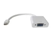 Astrotek Mini DisplayPort DP To VGA Adapter Cable 20cm Male to Female White