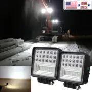 Led Headlamp Flood Beam Work Lights For Case,Gehl,Caterpillar Industrial x2pcs