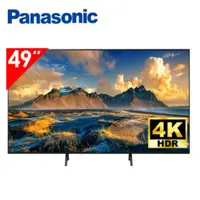 在飛比找QKSHOPPING優惠-Panasonic國際牌 49吋 4K HDR 液晶顯示器+